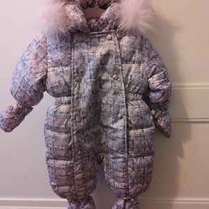 Monnalisa baby girl snowsuit outerwear